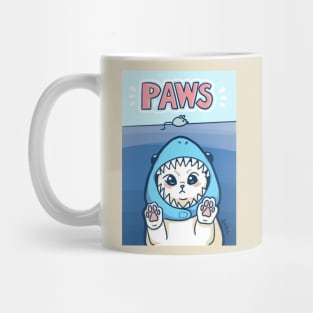 Paws - Jaws Kitty Cat Mug